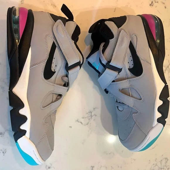 Nike Air Force Max CB Spurs Men’s SZ.11.5 Gray/Pink AJ7922-003 New